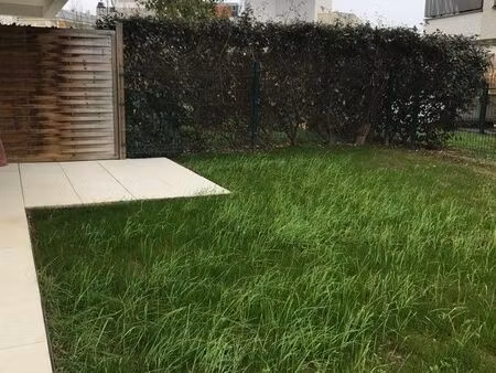2 pièces 44m2+jardin 50m2+parking