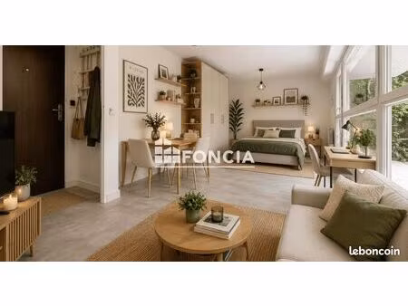 t1 bis lumineux avec terrasse et jardinet – idéal pied-à-terre à trouville-sur-mer