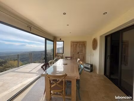 maison vue mer panoramique exceptionnelle – calme absolu