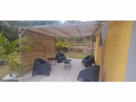 joli t2 meublé avec jardin