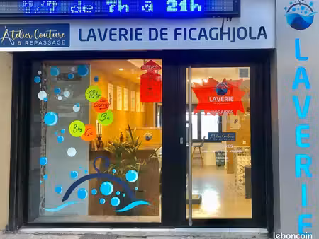 à saisir laverie automatique de ficaghjola