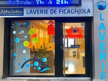 laverie automatique de ficaghjola à vendre