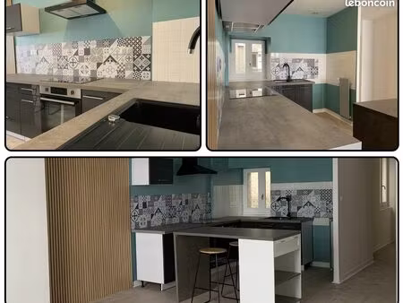 t2 entièrement rénové centre-ville d'aurillac