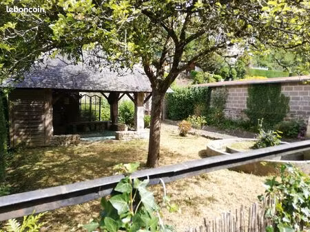 maison en pierre en co-proprieté avec du charme   en plein centre ville avec terrain et ét