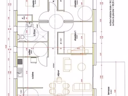 maison individuelle t4 avec jardin