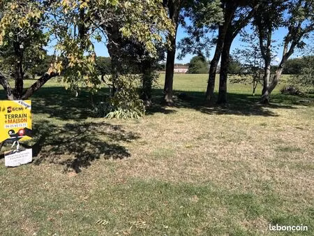 terrain 1 779 m² taponnat fleurignac