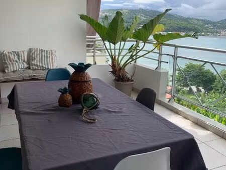 bel appart vue mer à 2min de la plage du raisiniers