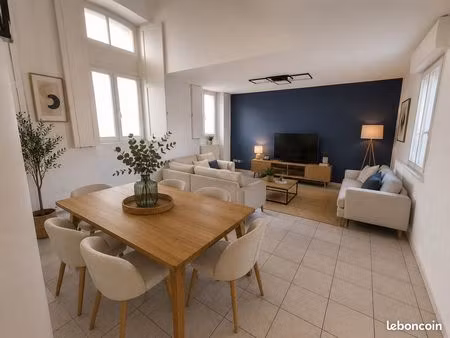 angoulême centre – duplex de caractère 99 m² – 3 chambres – parking