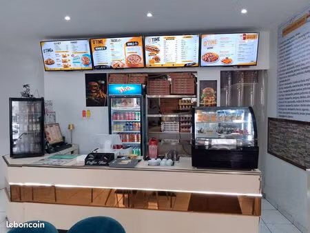 fond de commerce snack & pizzaria
