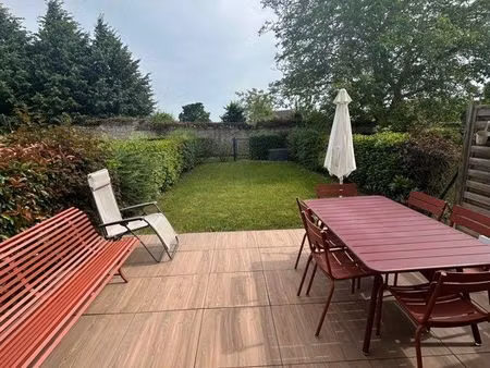 rare à caen – t3 rez-de-jardin avec 120 m² de jardin et terrasse plein sud