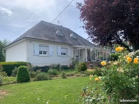 maison 5 chambres – campagne  mer & caen à proximité – sous-sol complet – jardin arboré