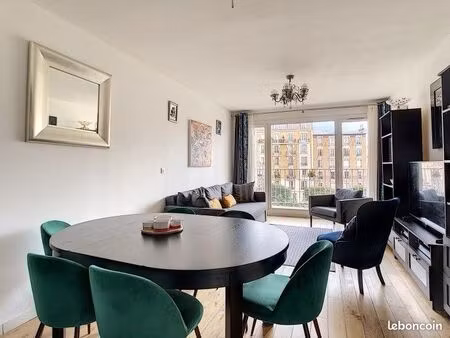 appartement 4 pièces – 72 m² – bécon-les-bruyères (à 100 m de la gare)