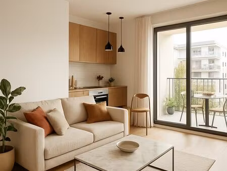 appartement 2 pièces 42 m²