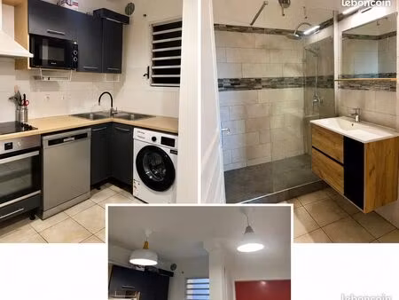 beau t3 meublé de 61m2