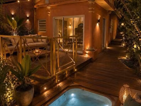 lodge de charme avec jardin - la montagne