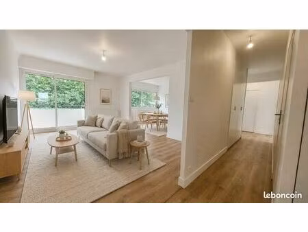 t5 - 3 chambres - 101m2 - entièrement rénové avec ascenseur  balcon(+ garage possible)