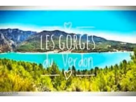 vends brasserie gorges du verdon lac de sainte croix