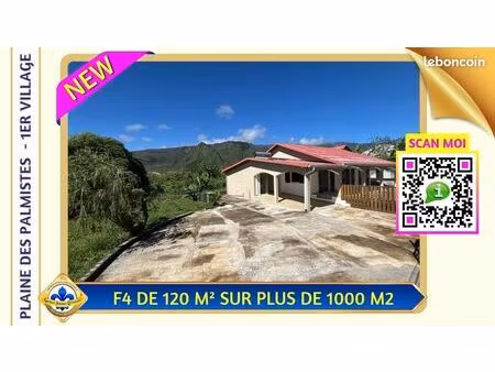 maison 4 pièces 124 m²