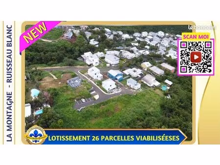 terrain 430 m² saint-denis