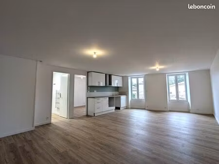 t4 79 m² entièrement rénové 2026 - 1er étage - barbezieux