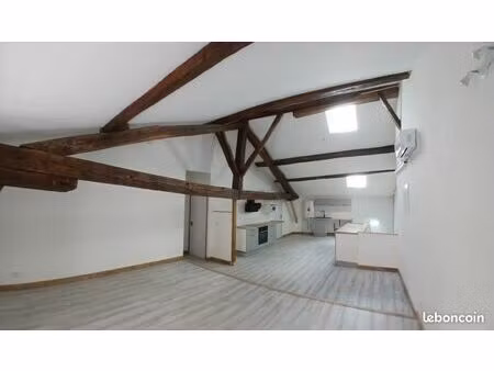 a louer bel appartement type loft rénové dpe b - centre-ville