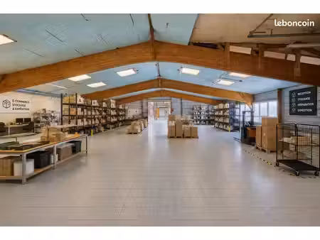 entrepôt 360 m² - emplacement stratégique - honfleur (parc d'activités calvados honfleur)