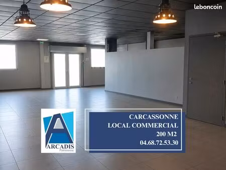 local 200 m² carcassonne