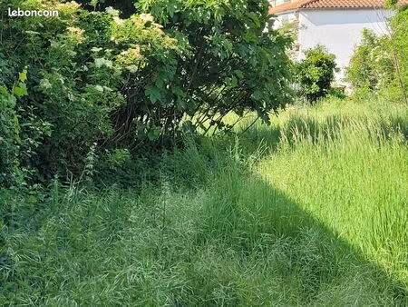 terrain 420 m² verines