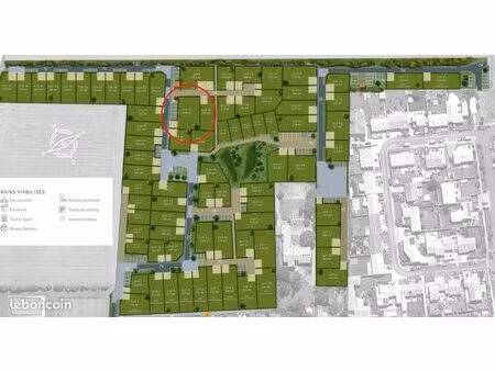 villedoux – terrain en lotissement prêt à construire