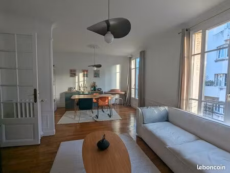vends appartement lumineux - 58m² - allées léon gambetta clichy