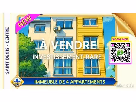 immeuble 264 m² saint-denis