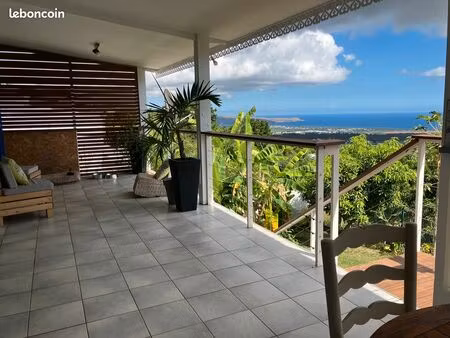 maison avec vue dégagée + appartement indépendant– pichette (la possession)