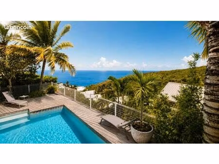 ​villa t4/5 avec piscine & vue mer et montagne panoramique – la possession