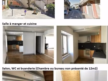 t4 rénové de 112m² centre village