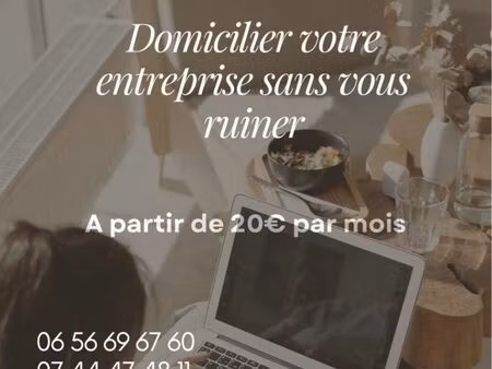 domiciliation d’entreprise