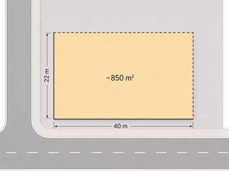 terrain constructible proche centre - 800-1000m2
