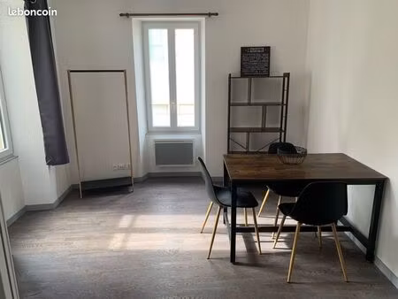 appartement t2 meublé – 35 m² – centre-ville de confolens