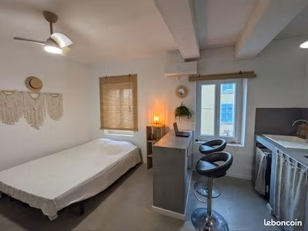 studio hyères centre clim