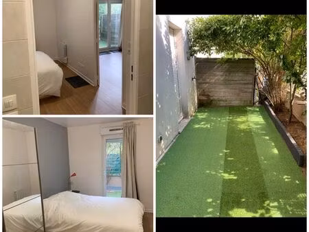 appartement meublé 36m2 + une terrasse sans vis à vis de 17m2 (immeuble récent  appartemen