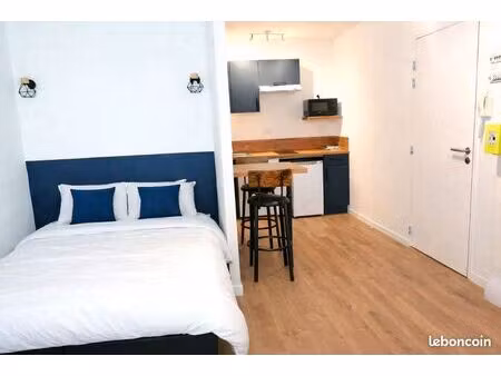 beau studio neuf + accès jardin commun