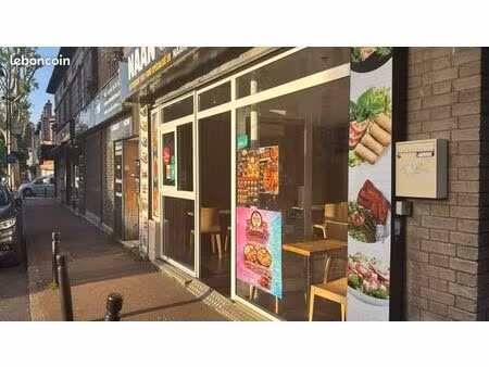 restaurant à vendre - bail à céder / vente fonds de commerce - aulnay sous bois (proximité