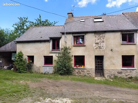 maison de caractère en bauge 119 m2– jardin arboré – entre rennes et saint brieuc - pas d'