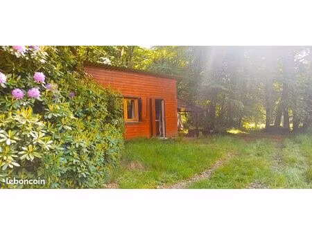 location chalet  etang et forêt : domaine nature de 6ha