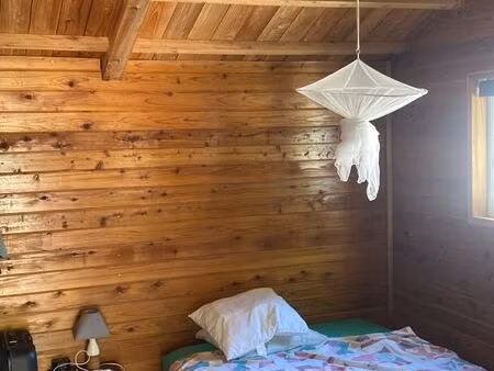 loue aux avirons : chalet indépendant 15 m²