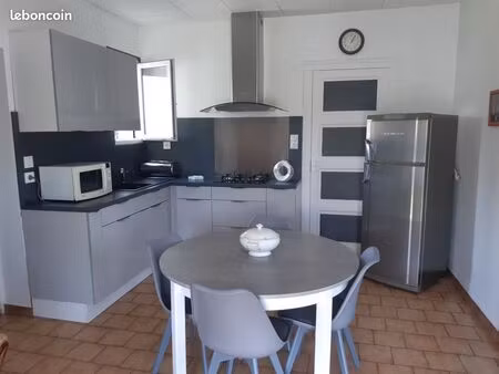 maison t3 meublée avec jardin et garage