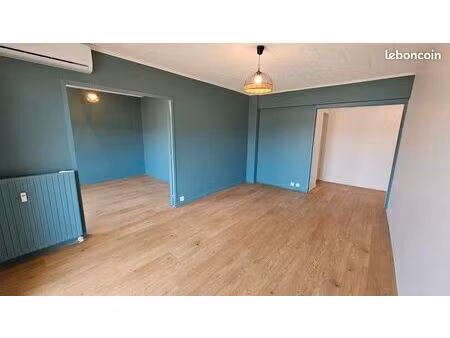 t4 75m² traversant - hyères proche olbius riquier - clim  garage  parking