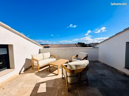 appartement t3 neuf dernier étage  résidence sécurisée