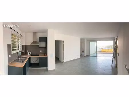 à louer à partir du 1er juillet : appartement f3 - 61 m2- st paul 4