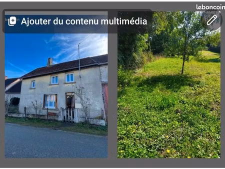 maison 40 000 euros à anzeme