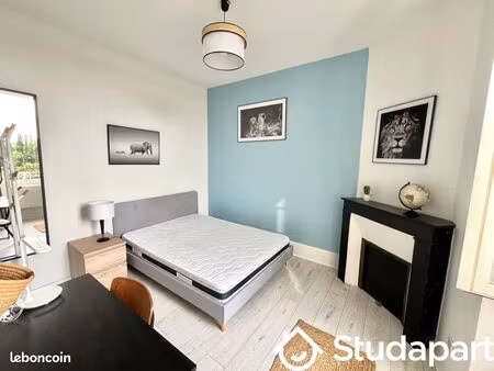 chambre 1 pièce 21 m²